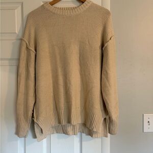 Carly Jean Los Angeles Cream Sweater